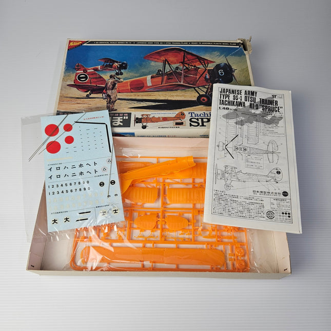 Nichimo Tachikawa Ki-9 Spruce kit parts decals and instructions