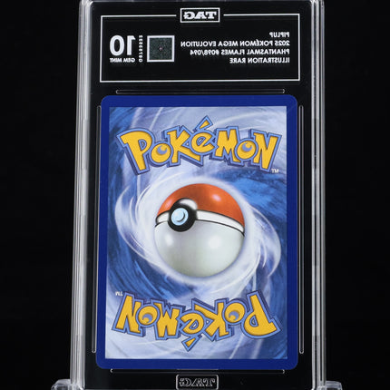 TAG slab back view for Pokémon Piplup 098/094 Phantasmal Flames certificate Q8753522