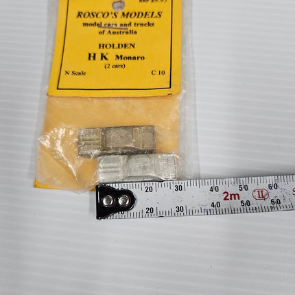 Image #Rosco’s Models C10 two-car Holden HK Monaro set in original yellow packet