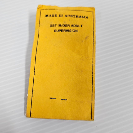 Back of Rosco’s Holden SL/R Torana key-ring packaging showing Made in Australia