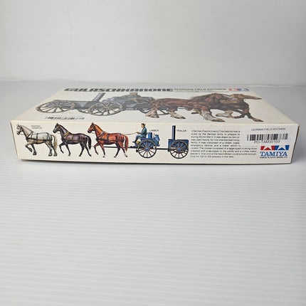 Tamiya horse-drawn German Field Kitchen model kit side panel