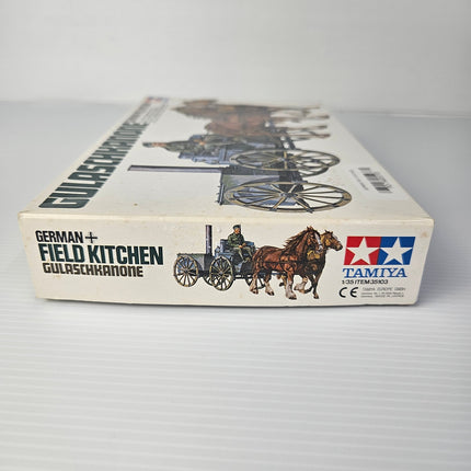 Tamiya Gulaschkanone model kit box end showing item 35103