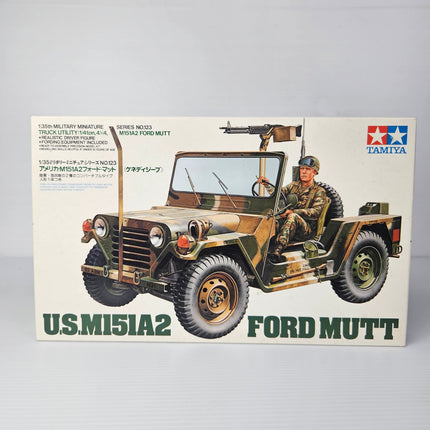 Tamiya 1:35 U.S. M151A2 Ford MUTT model kit 35123 box