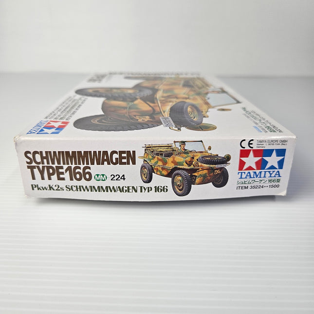 Tamiya Military Miniature Series 224 Schwimmwagen box end panel