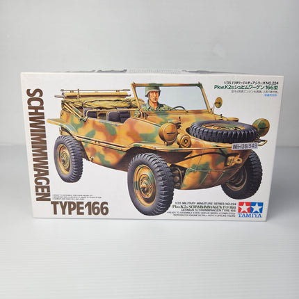 Tamiya 1:35 German Schwimmwagen Type 166 model kit 35224 box
