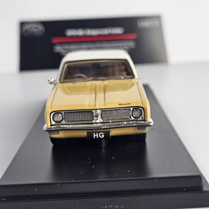 front view of Trax 1970 Holden HG Kingswood Sedan 1:43 resin model