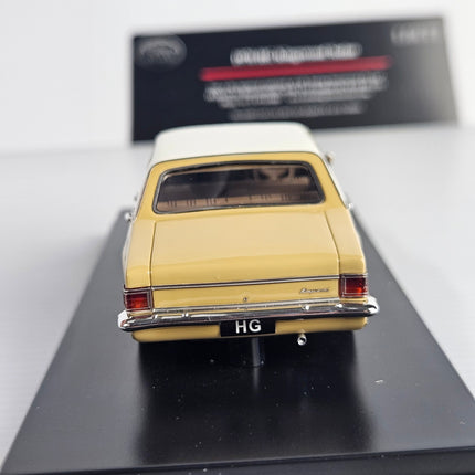 rear view of Trax 1970 Holden HG Kingswood Sedan 1:43 resin model