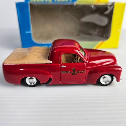 Side view of Trax FJ Holden Utility Royal Mail 1:43 diecast model 2