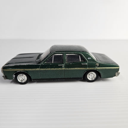 Left-side view of Trax 8005 Ford XT Falcon GT diecast model