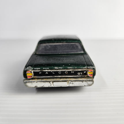 Rear view of Trax Ford XT Falcon GT showing Falcon GT badging