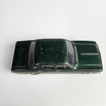 Top view of Trax Ford XT Falcon GT showing paint rash and wear