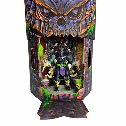 Mattel Creations Turtles of Grayskull Skele-Shredder JFW90 action figure in original collector packaging