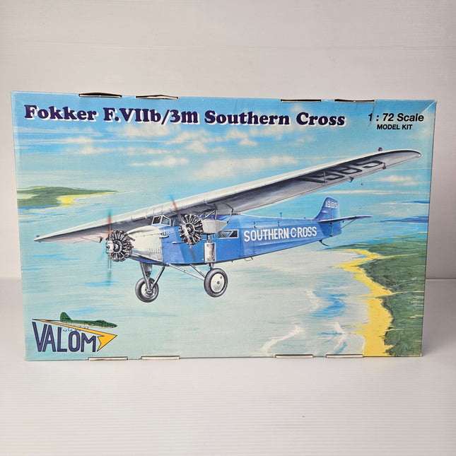 Valom 1:72 Fokker F.VIIb/3m Southern Cross kit 72072 front box