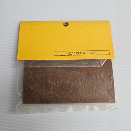 Back of Weico Holden FX Sedan N-scale kit packaging showing Made in Australia