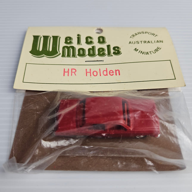 Weico Models HR Holden red sedan 1/87 HO scale Australian miniature in original packaging