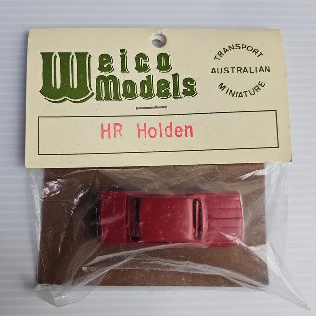 Weico Models red HR Holden Australian miniature carded HO scale collectable